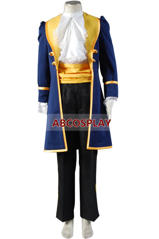 Beauty and The Beast Traditional Prince Adam Outfit Cosplay Costume