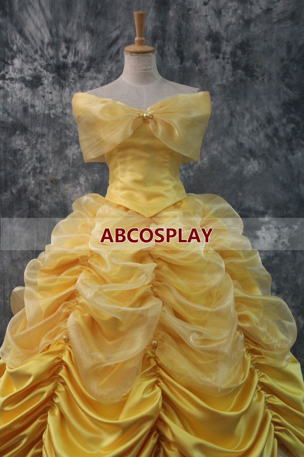 Princess Belle Dress from Beauty And The Beast Cosplay Costume