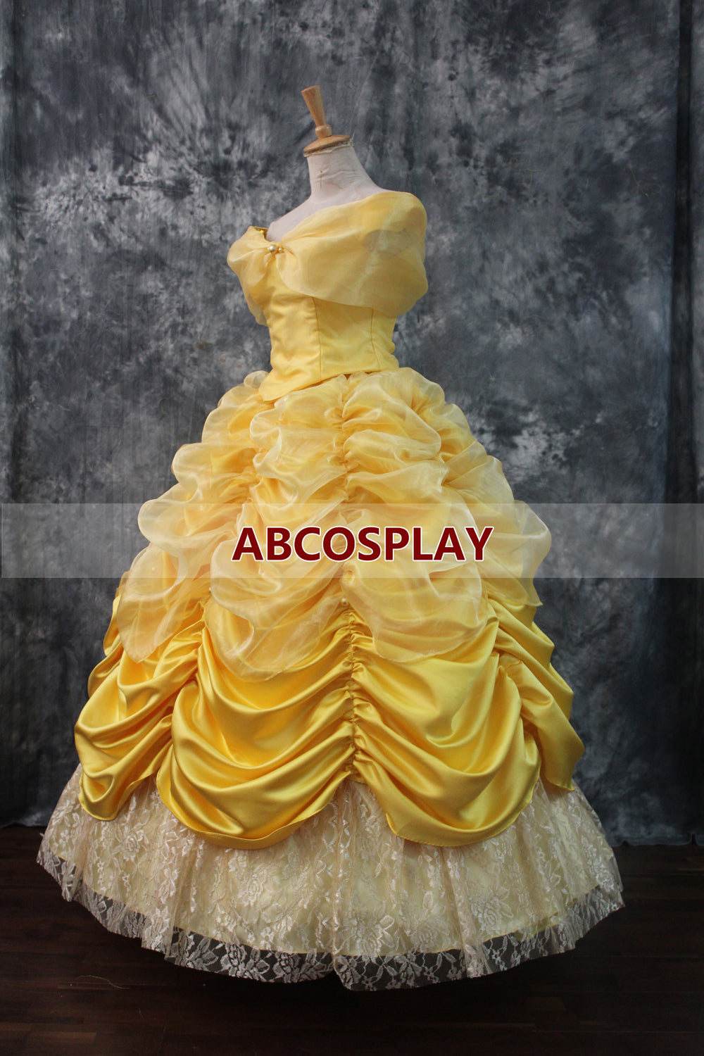 Princess Belle Dress from Beauty And The Beast Cosplay Costume