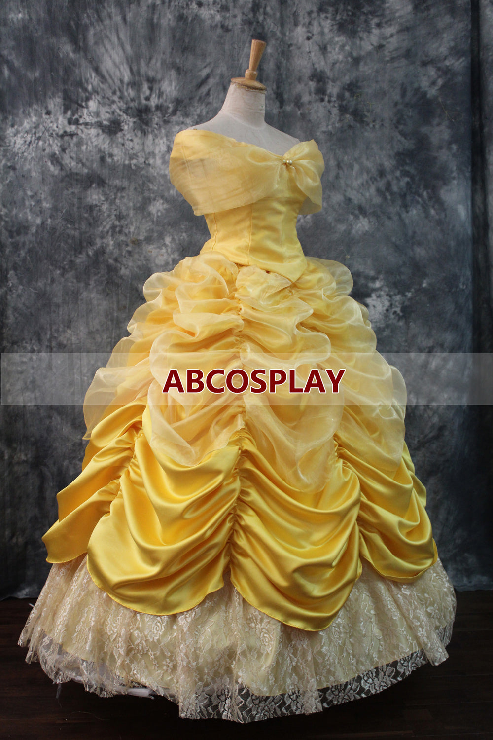 Princess Belle Dress from Beauty And The Beast Cosplay Costume