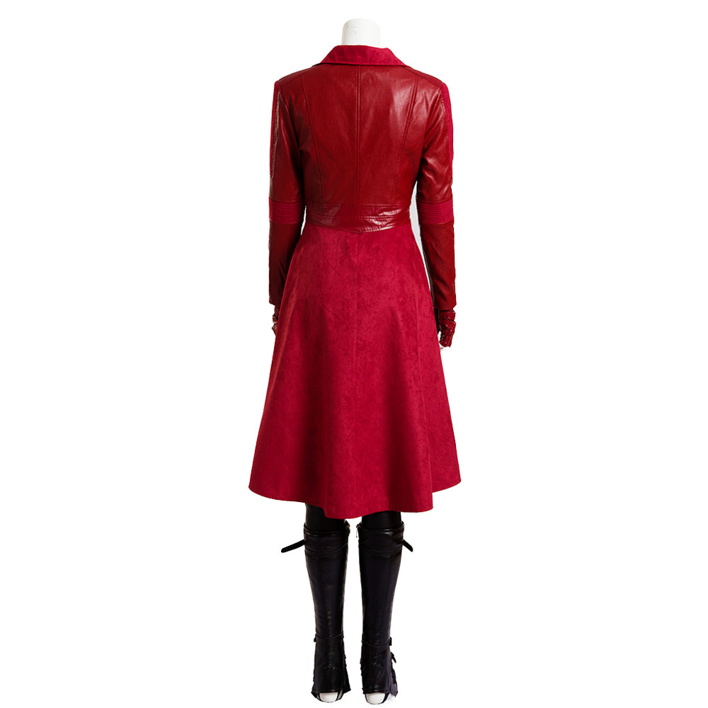 Captain America Civil War Wanda Maximoff Scarlet Witch Cosplay Costume