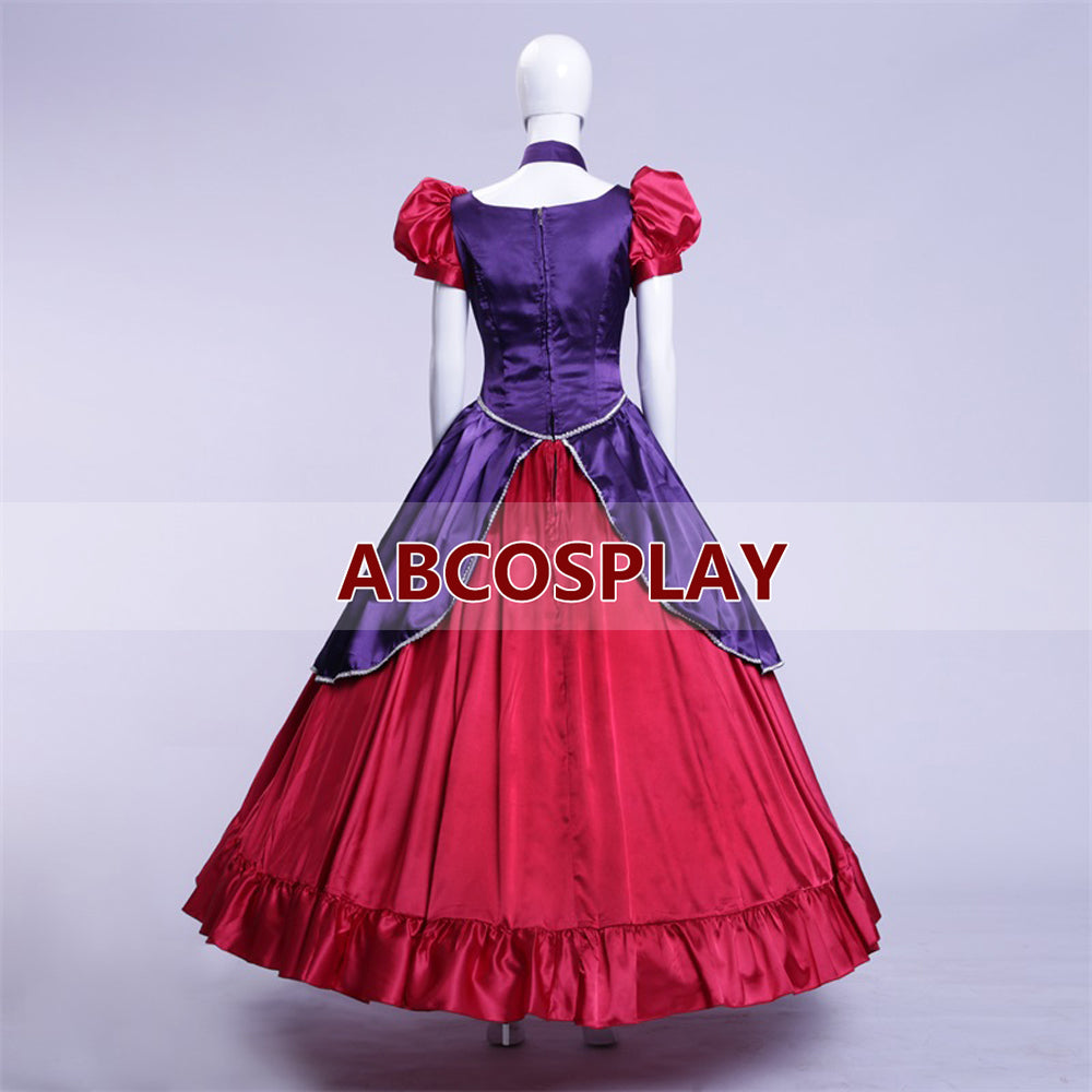 Cinderella Evil Sisters Anastasia Drizella Dress Cosplay Costume