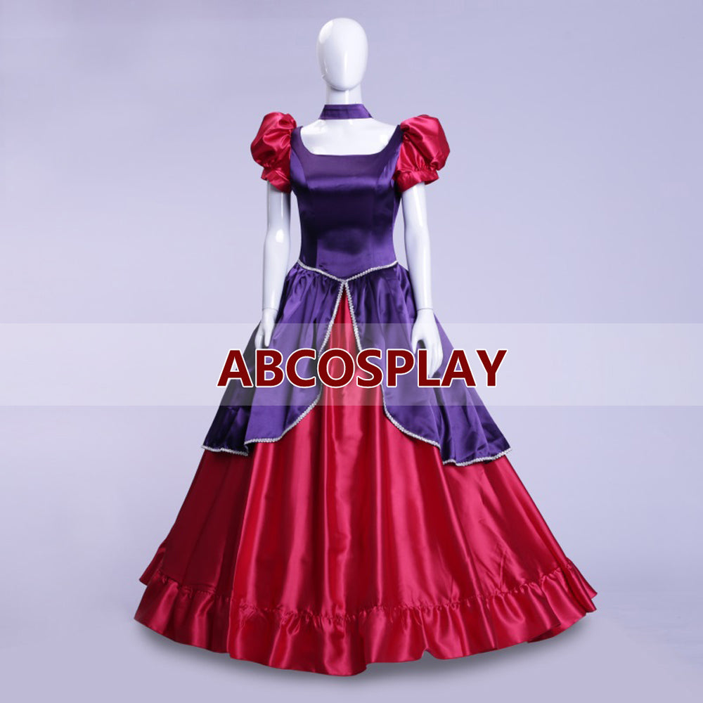 Cinderella Evil Sisters Anastasia Drizella Dress Cosplay Costume