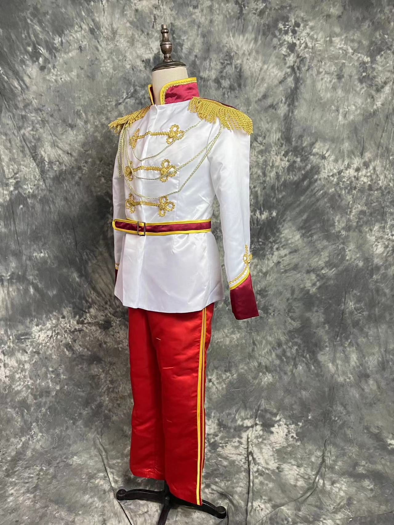 Cinderella Prince Charming Cosplay Costume Free Shipping