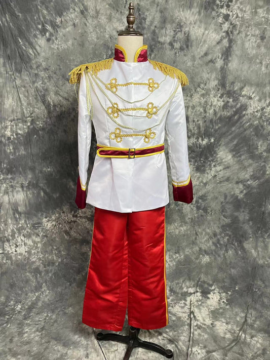 Cinderella Prince Charming Cosplay Costume Free Shipping