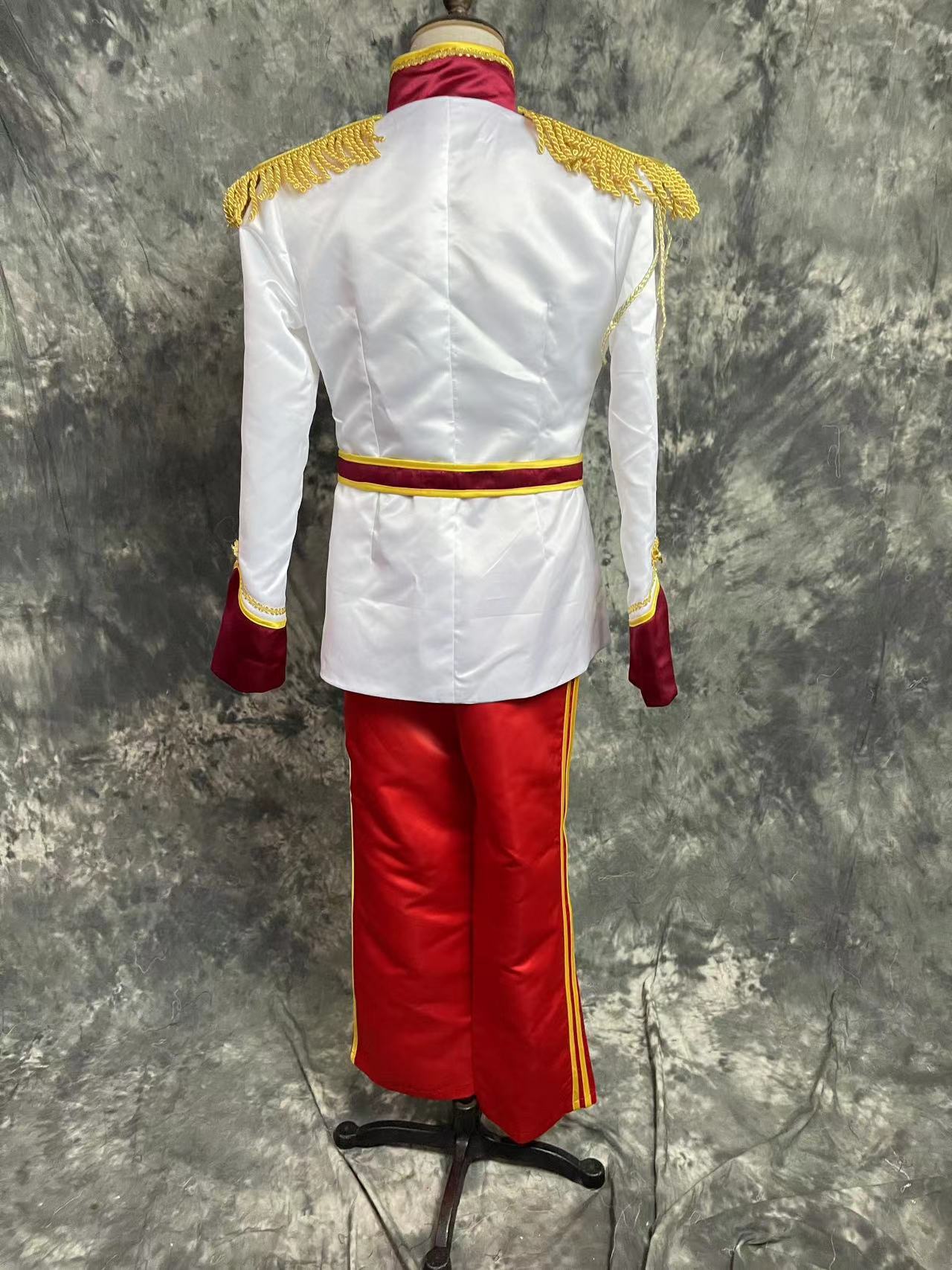 Cinderella Prince Charming Cosplay Costume Free Shipping
