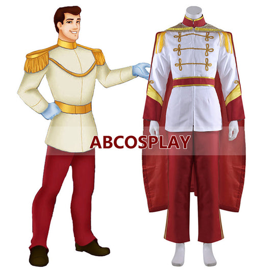 Cinderella Prince Charming Outfit Cosplay Costume