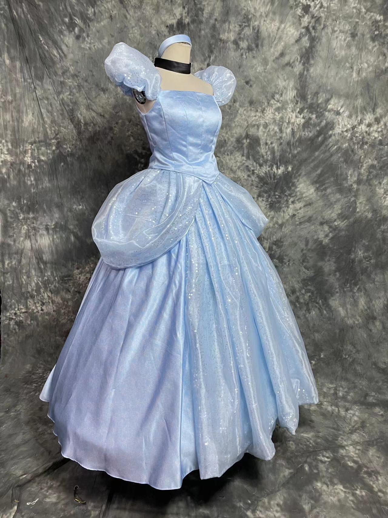 Cinderella Princess Cinderella Dress Cosplay Costume