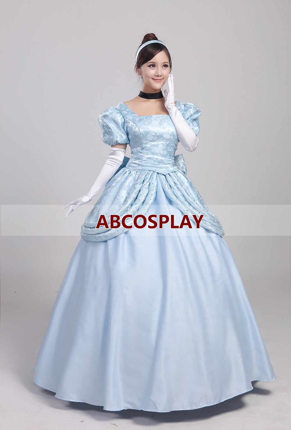 Cinderella Princess Dress Girls Adult Cosplay Costume