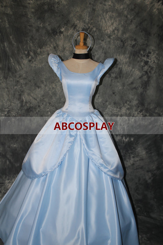 Princess Cinderella Dress Woman Cosplay Costume