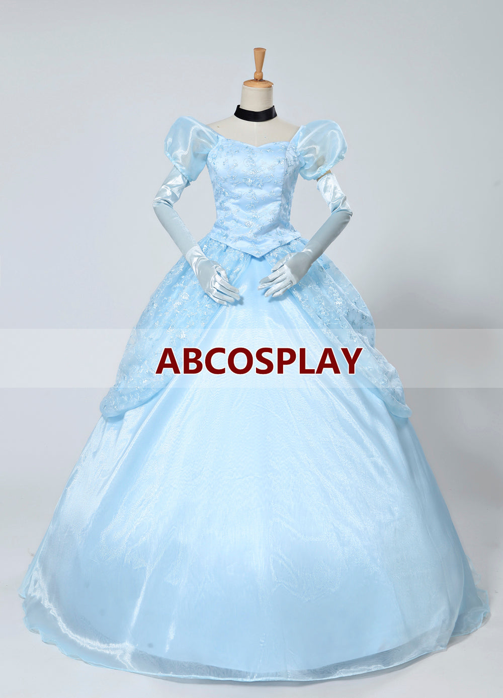 Princess Cinderella Dress Woman Girls Cosplay Costume