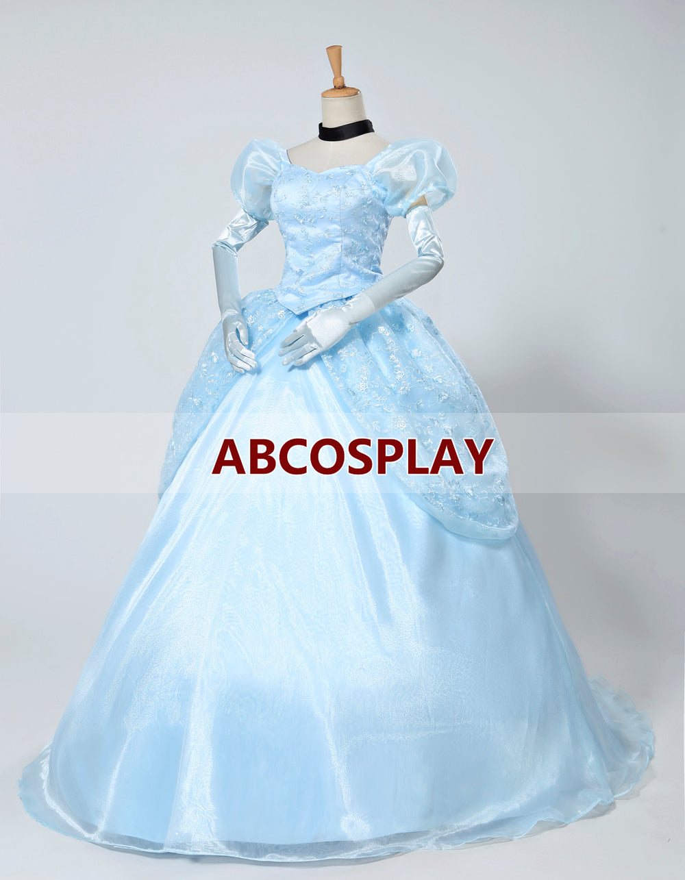 Princess Cinderella Dress Woman Girls Cosplay Costume