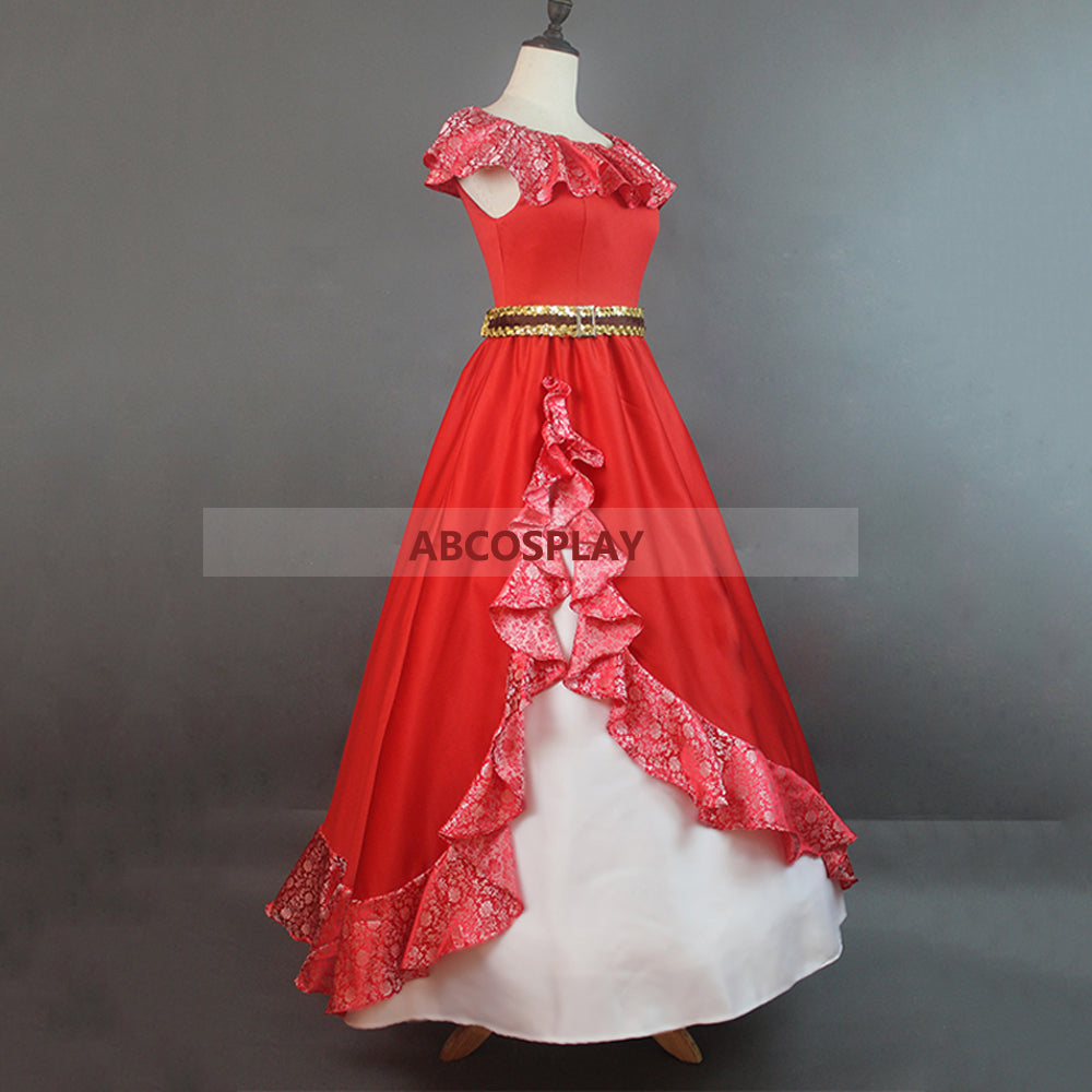 Elena of Avalor Elena Princess Dress Woman Cosplay Costumes