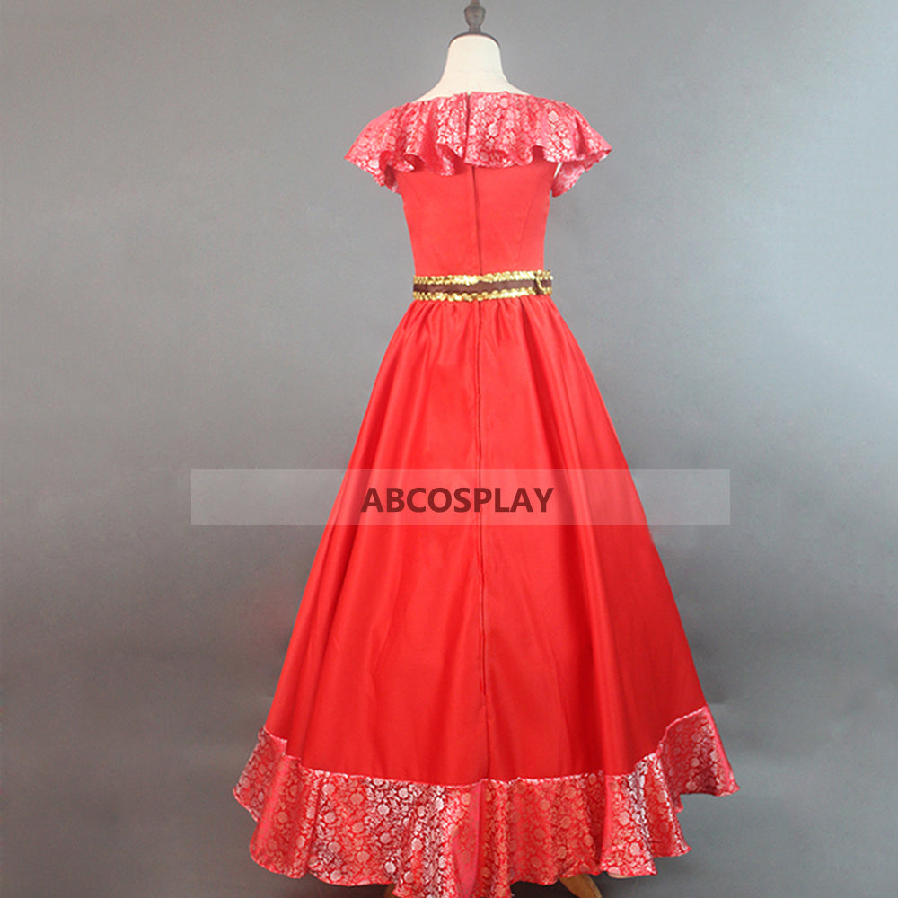 Elena of Avalor Elena Princess Dress Woman Cosplay Costumes