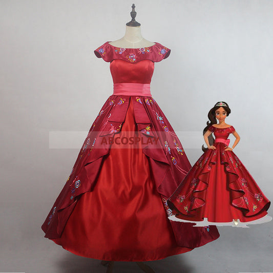 Elena of Avalor Elena Princess Dress Cosplay Costumes Custom Made