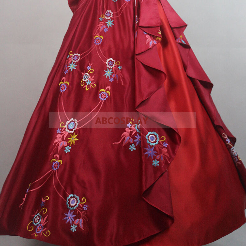 Elena of Avalor Elena Princess Dress Cosplay Costumes Custom Made