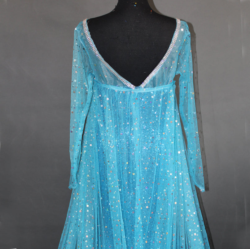 Frozen Elsa Priness Dress Elsa Queen Cosplay Costumes