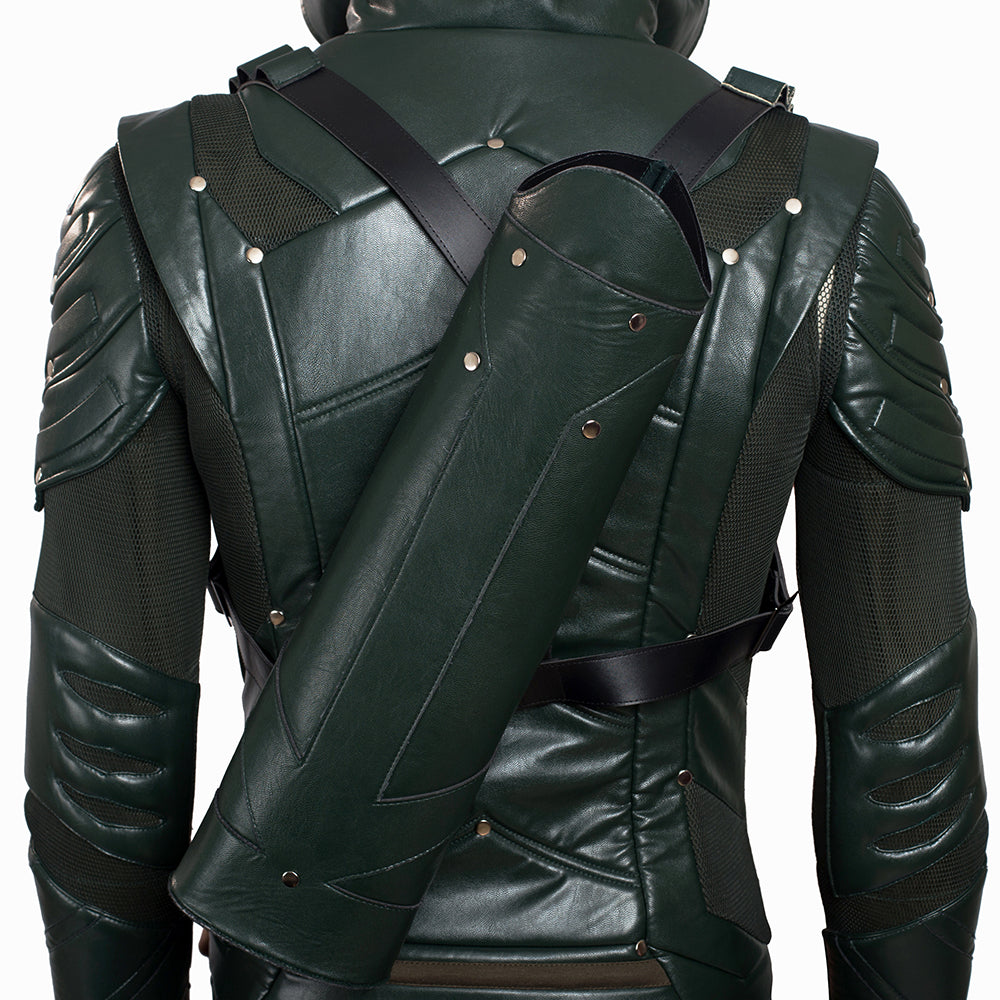 Green Arrow Season 5 Oliver Queen Cosplay Costume