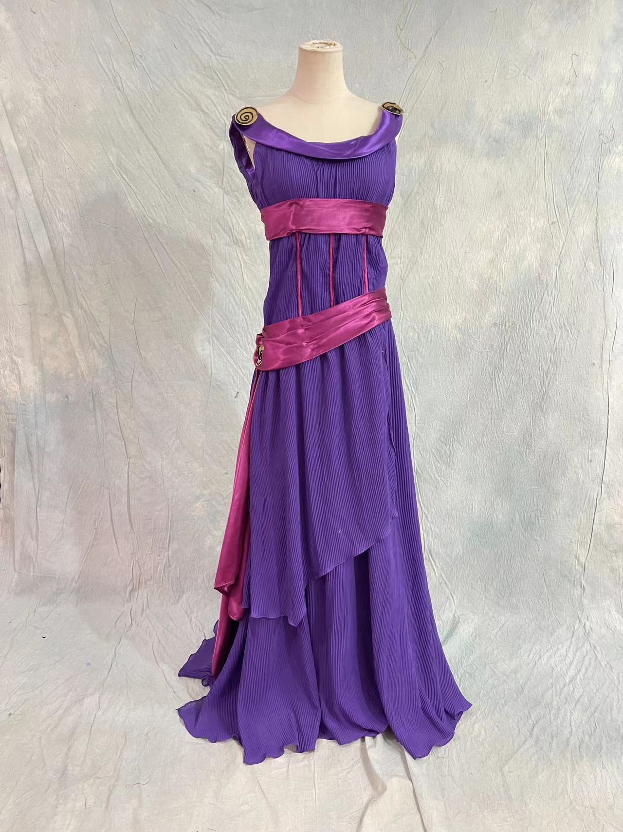 Hercules‎ Princess Megara Dress Cosplay Costume