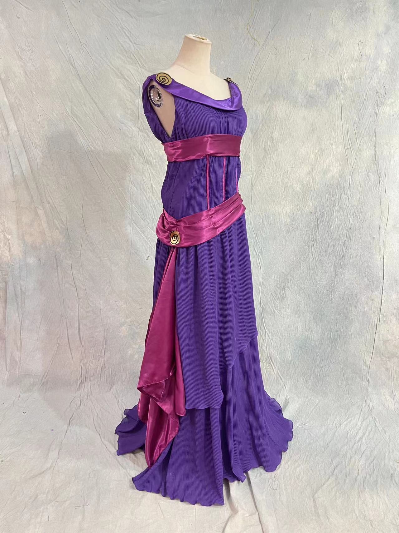 Hercules‎ Princess Megara Dress Cosplay Costume