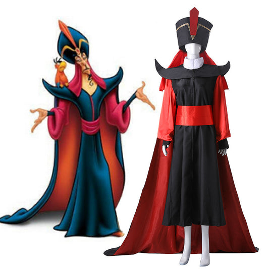 Disney Aladdin Jafar Cosplay Costumes