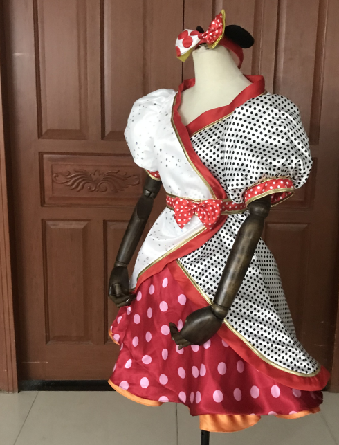 Mickey Mouse Minnie Princess Dress cosplay Costume