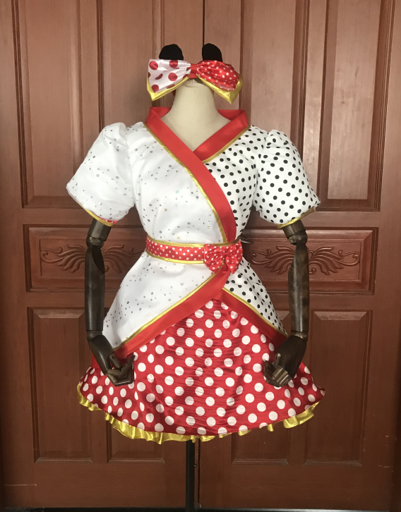 Mickey Mouse Minnie Princess Dress cosplay Costume