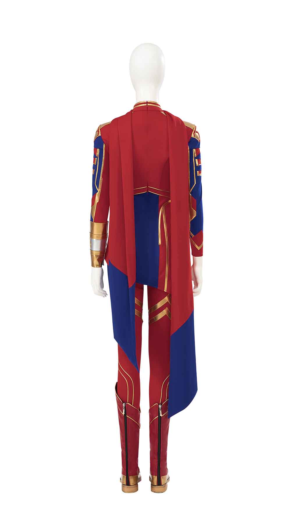 Captain Marvel 2 Kamala Khan Cosplay Costume Free Shipping