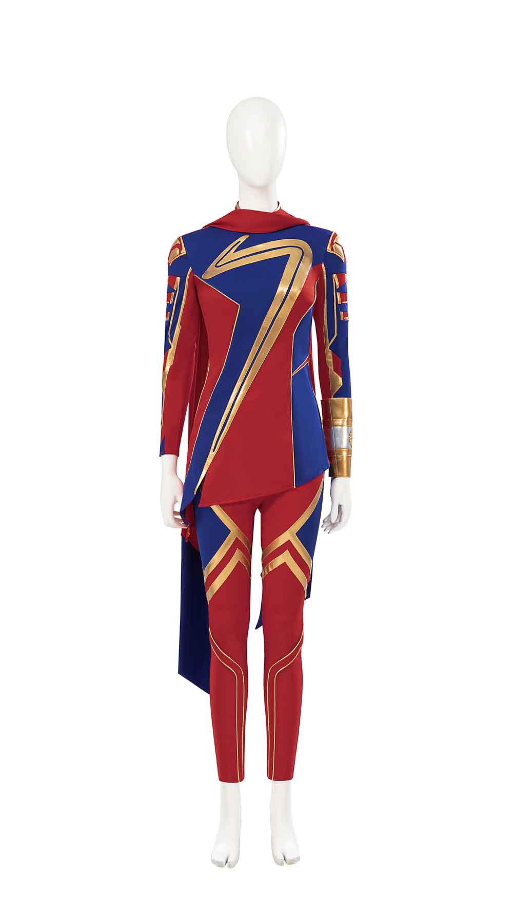 Captain Marvel 2 Kamala Khan Cosplay Costume Free Shipping