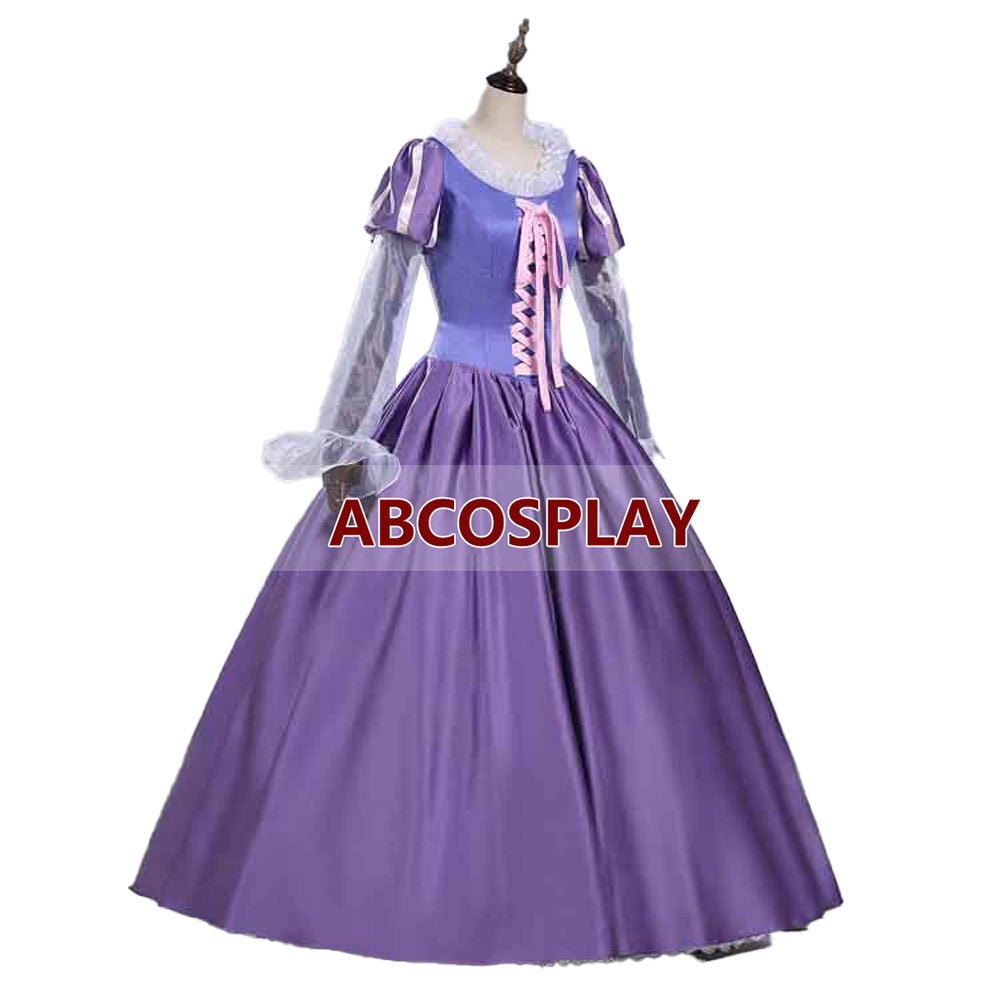 Rapunzel Princess Dress Tangled Rapunzel Cosplay Costume