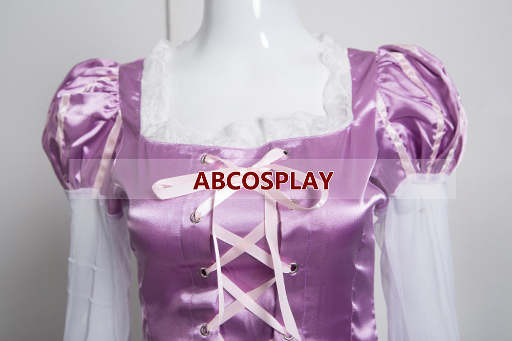 Rapunzel Princess Dress Tangled Rapunzel Dress Woman Cosplay Costume