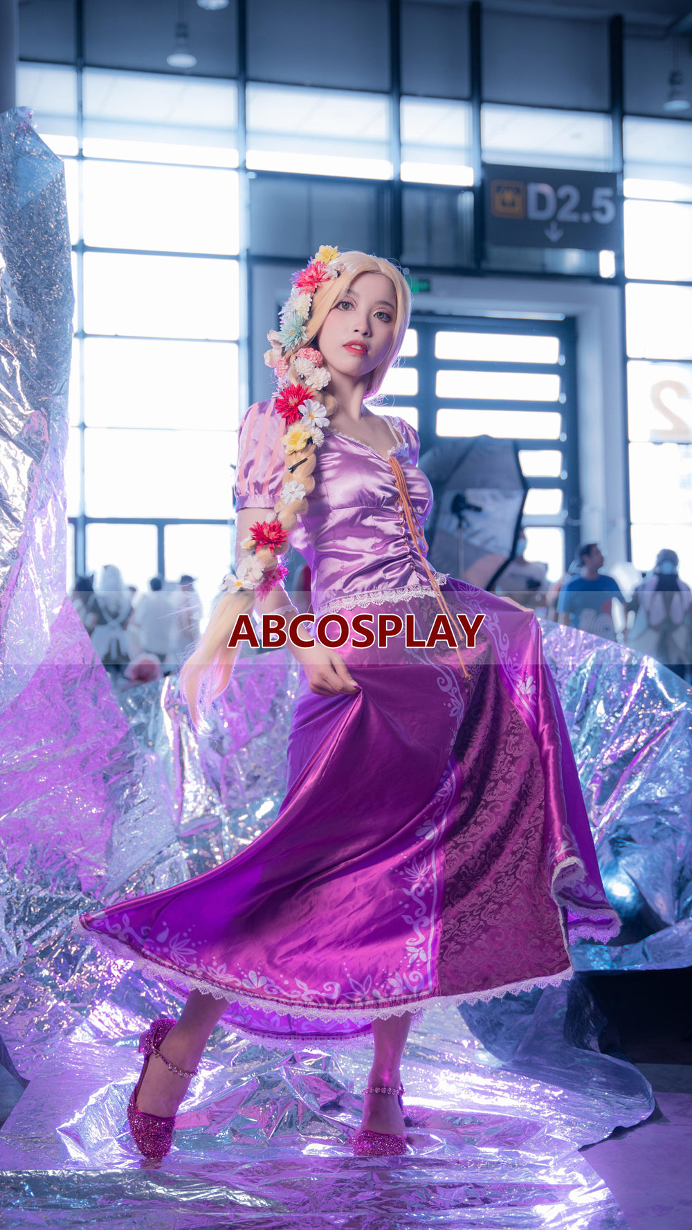 Rapunzel Princess Dress Tangled Rapunzel Dress Woman Cosplay Costume