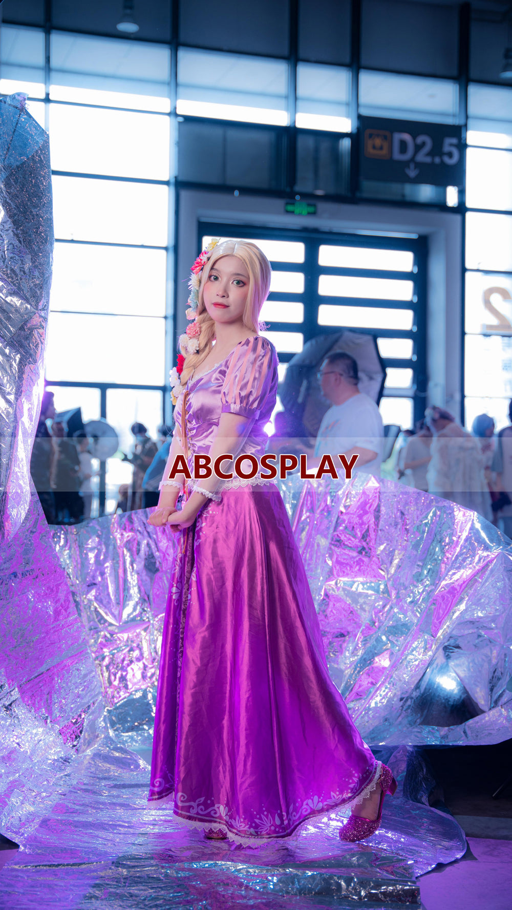 Rapunzel Princess Dress Tangled Rapunzel Dress Woman Cosplay Costume