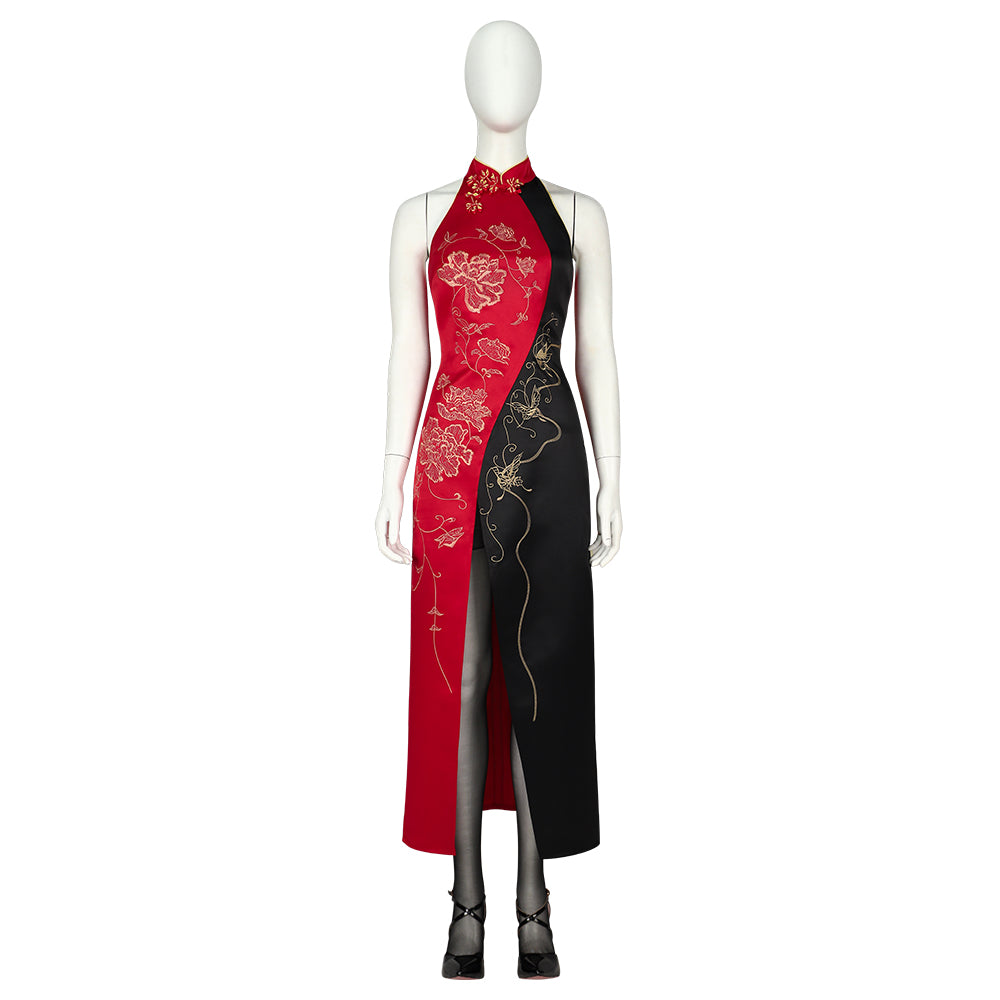 Resident Evil 4 Remake Ada Wong Cheongsam Cosplay Costume