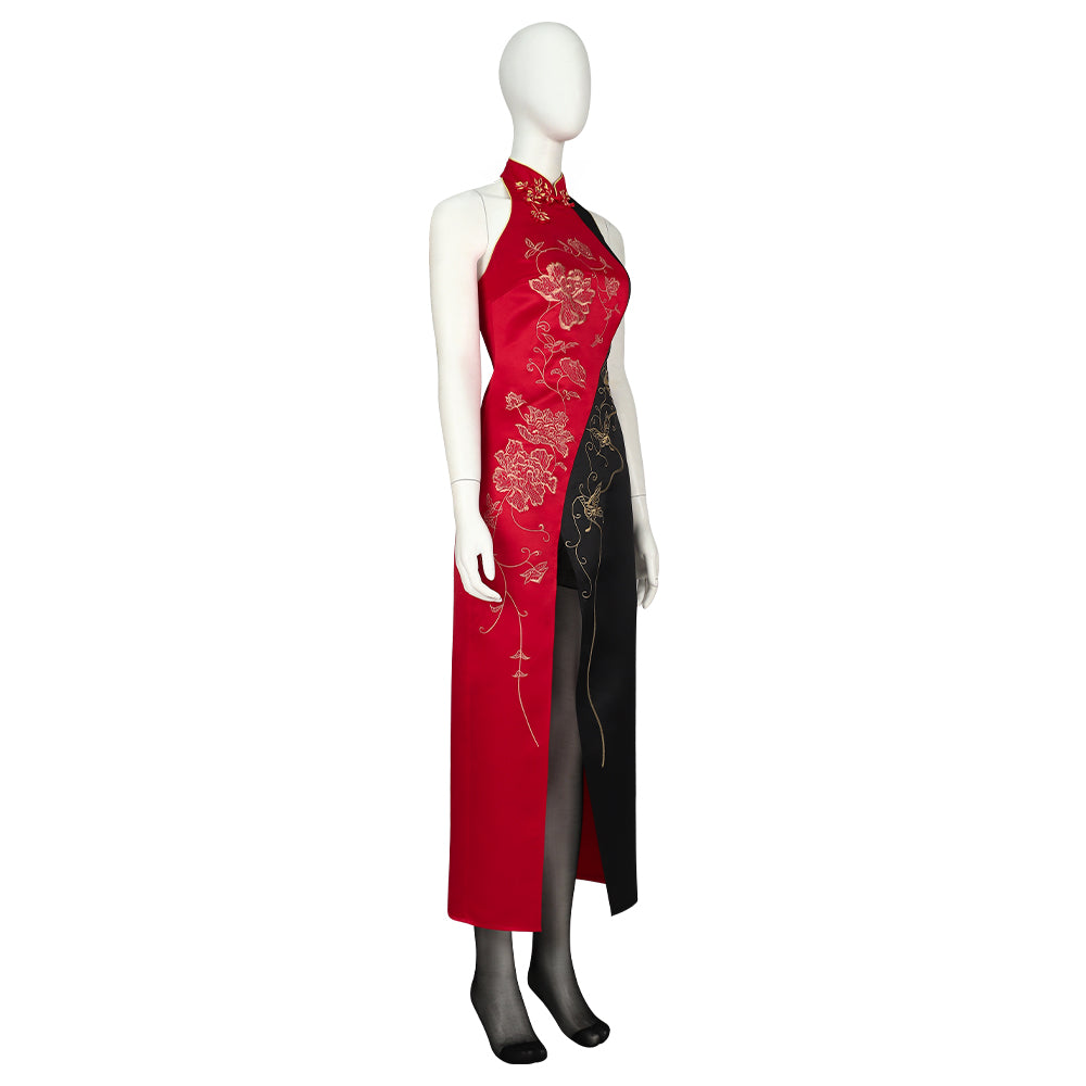 Resident Evil 4 Remake Ada Wong Cheongsam Cosplay Costume