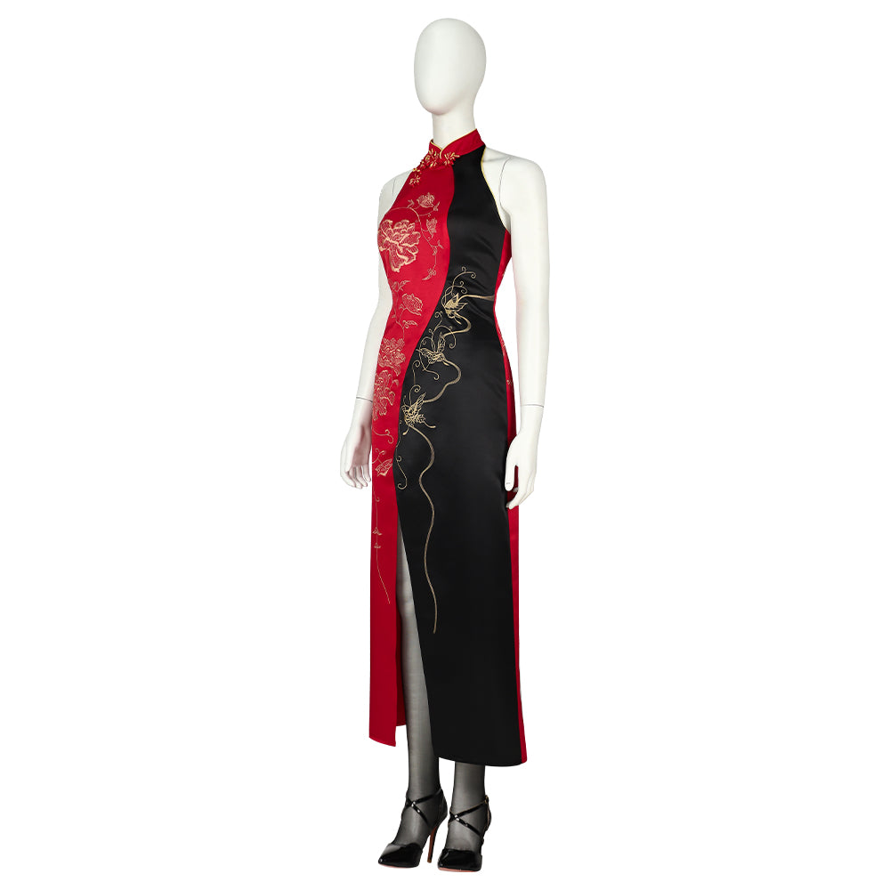 Resident Evil 4 Remake Ada Wong Cheongsam Cosplay Costume