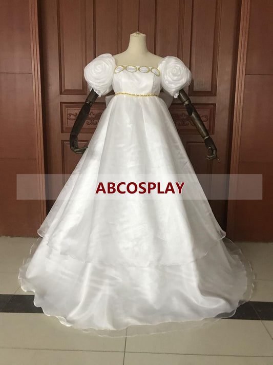 Sailor Moon Sailor Tsukino Usagi Satin Dress Cosplay Costume