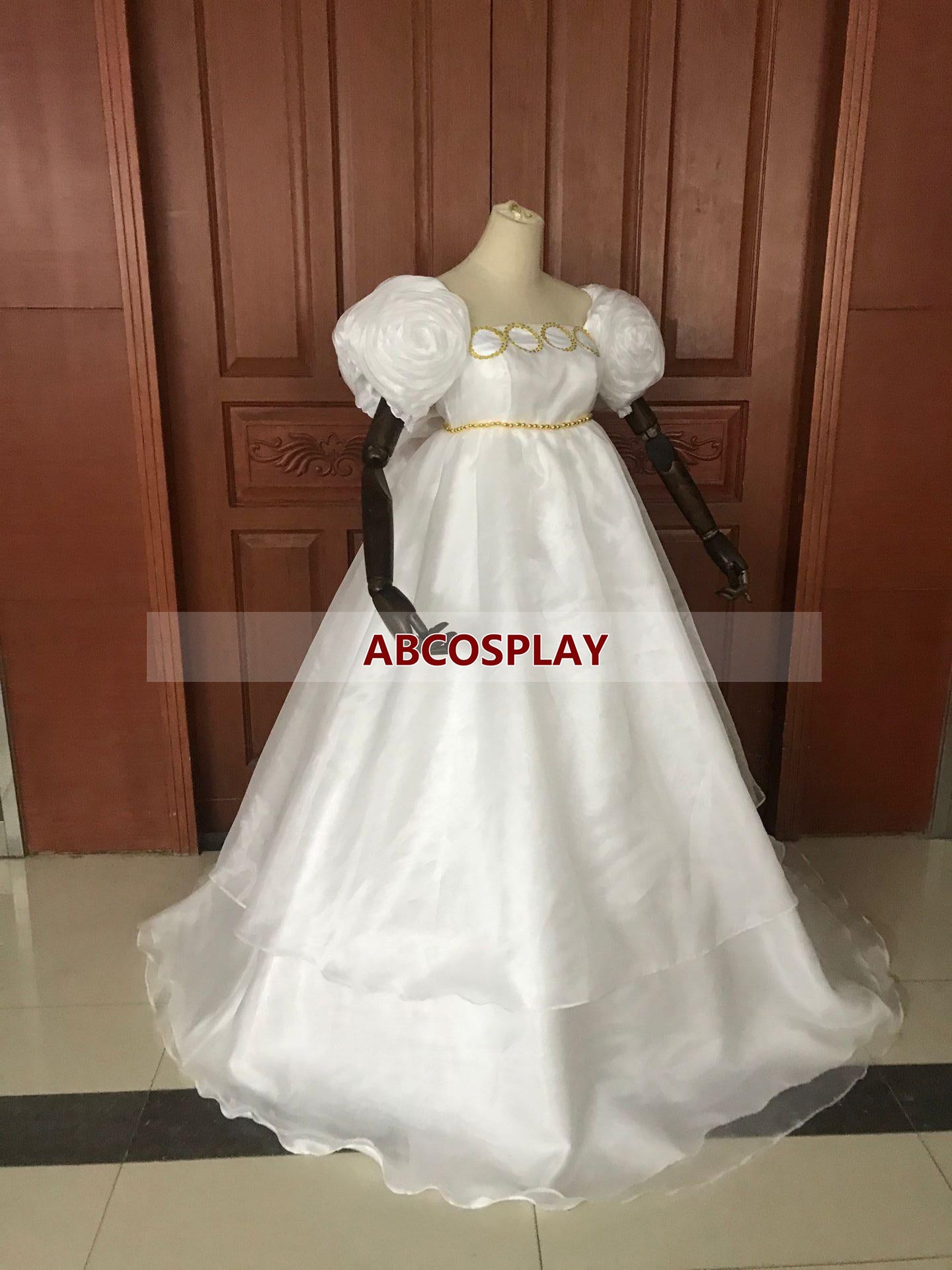 Sailor Moon Sailor Tsukino Usagi Satin Dress Cosplay Costume