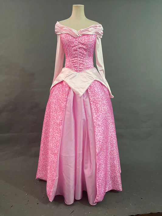 Sleeping Beaty Aurora Princess Dress Aurora Cosplay Costume