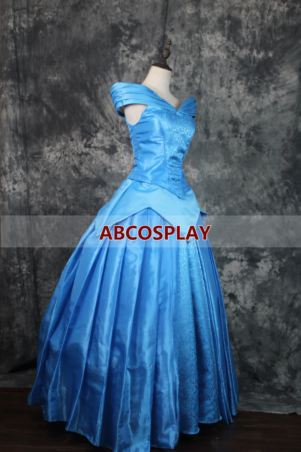 Sleeping Beauty Aurora Blue Princess Dress Cosplay Costume