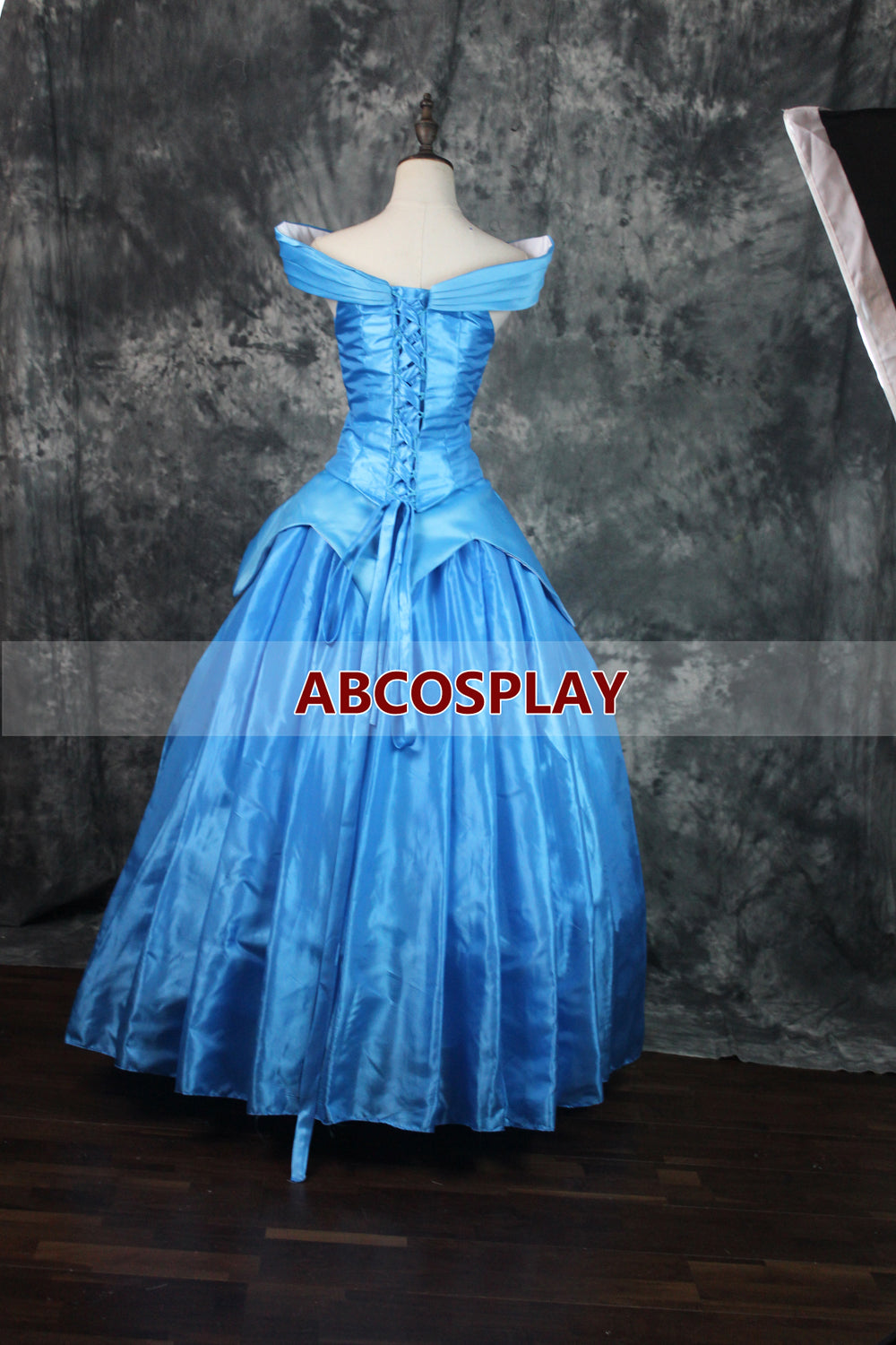 Sleeping Beauty Aurora Blue Princess Dress Cosplay Costume