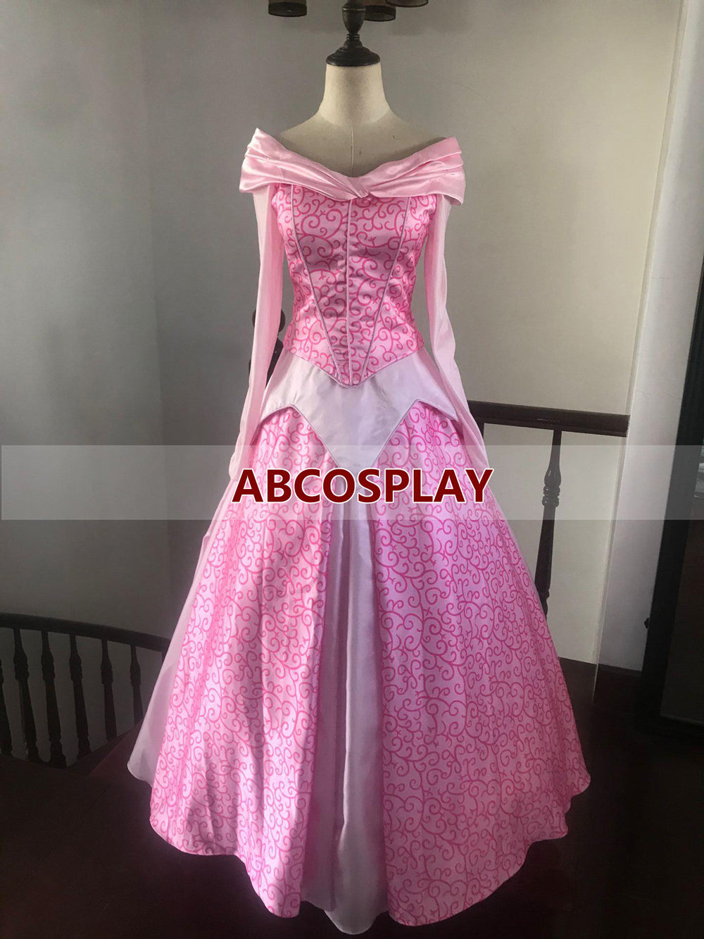 Sleeping Beauty Aurora Princess Dress Cosplay Costume