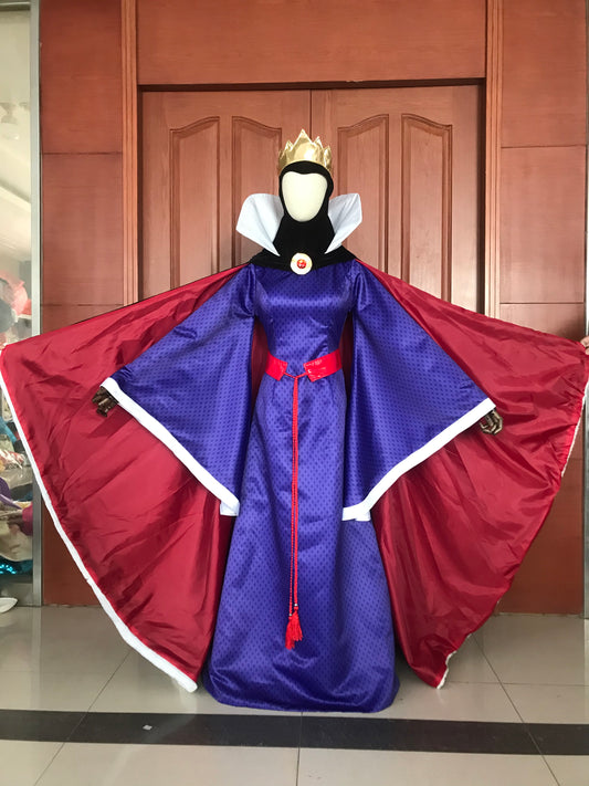 Snow White Evil Queen Dress Cosplay Costumes