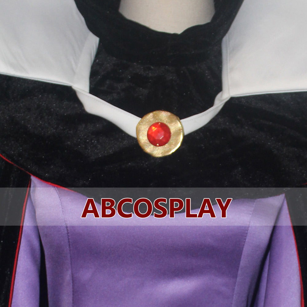 Snow White Evil Queen Purple Dress Vs Cape Cosplay Costume