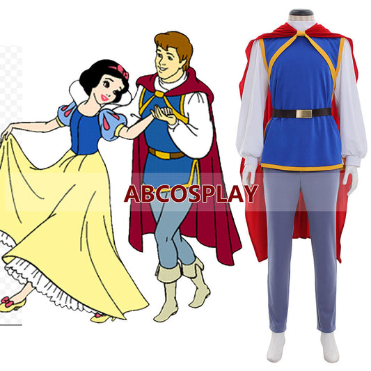 Prince Snow White Outfit Cosplay Costume Vs Cloak