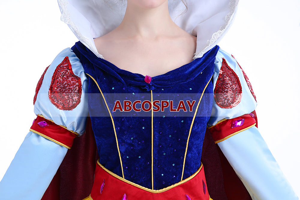 Snow White Princess Dress Thick Style Winter Dress Cosplay Costume