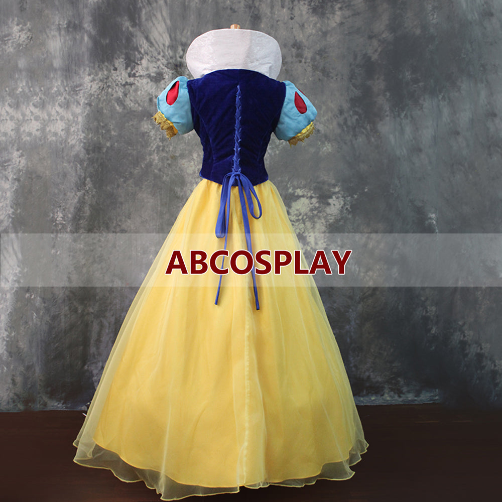 Snow White Princess Dress Vs Cloak Cosplay Costume Adult Girls
