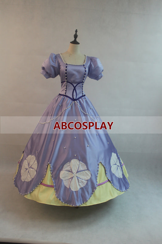 Sofia The First Princess Dress Sofia Cosplay Costume