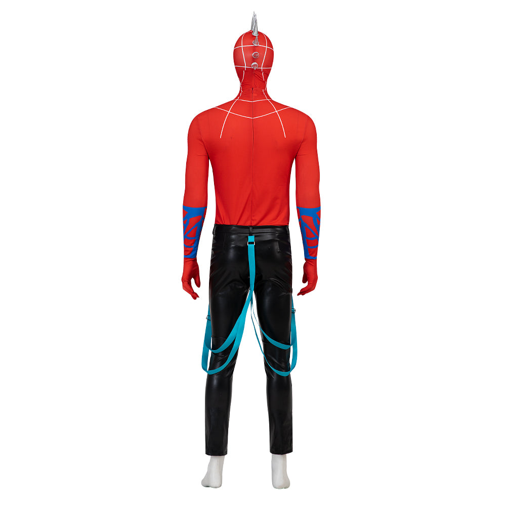 Spiderman Across the Spider-Verse Hobart Hobie Brown Cosplay Costumes Free Shipping