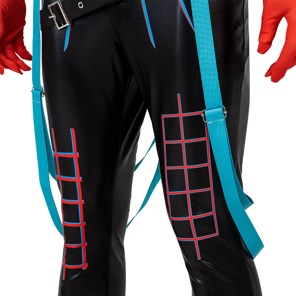 Spiderman Across the Spider-Verse Hobart Hobie Brown Cosplay Costumes Free Shipping